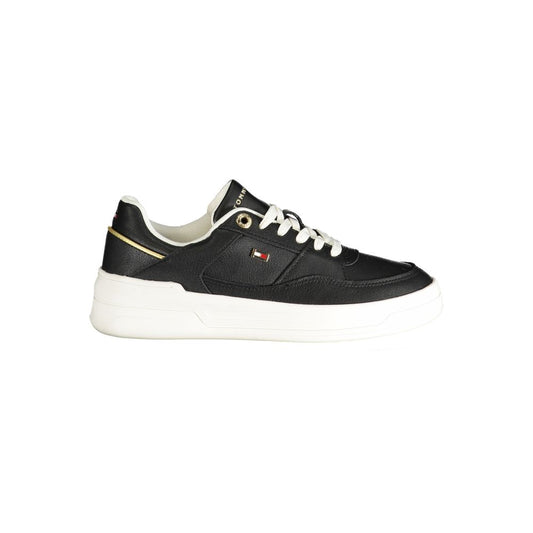 Tommy Hilfiger Schwarzer Polyester Sneaker