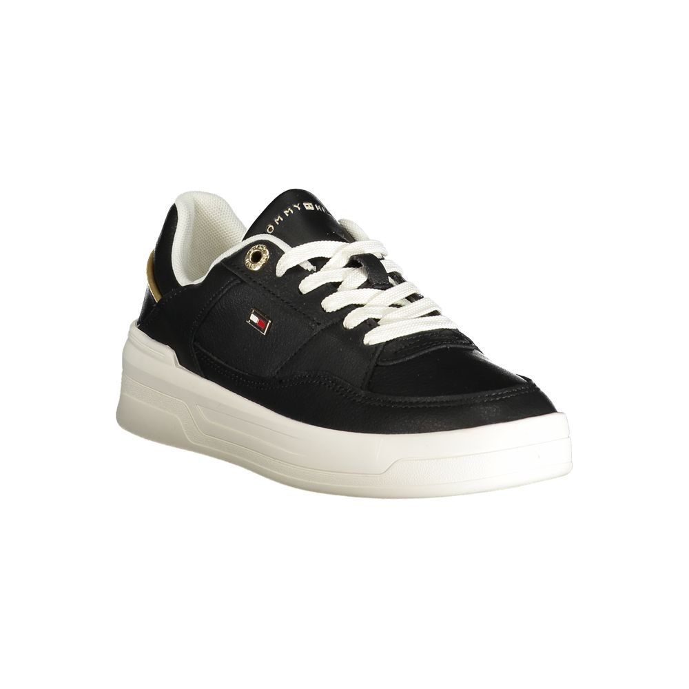 Tommy Hilfiger Schwarzer Polyester Sneaker