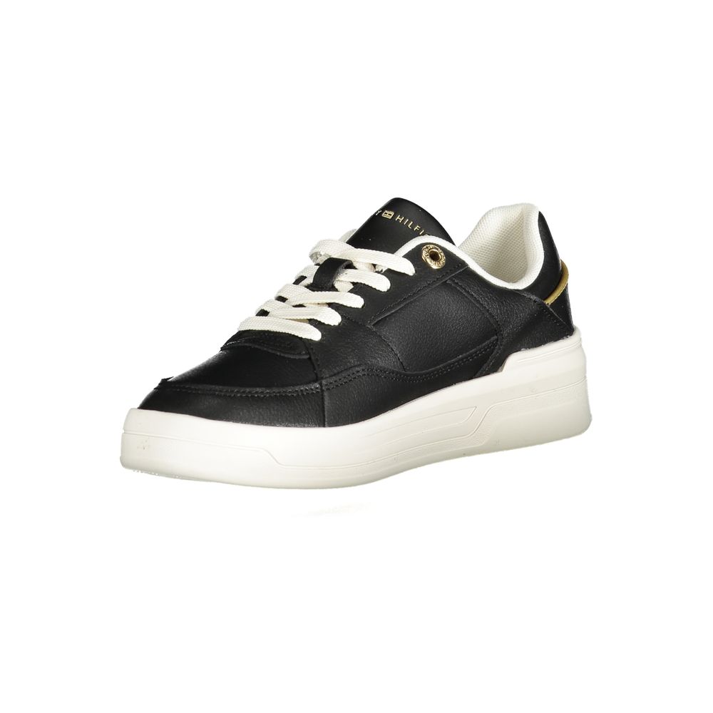 Tommy Hilfiger Schwarzer Polyester Sneaker