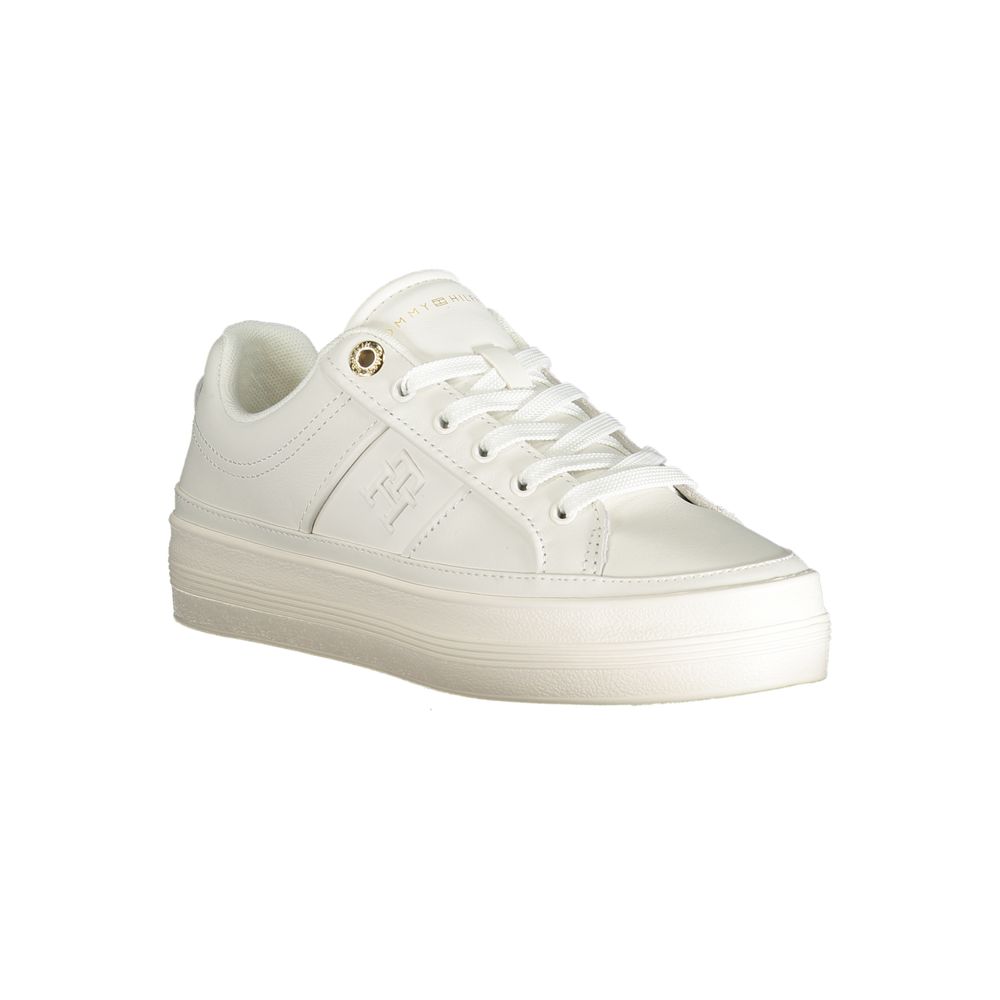 Tommy Hilfiger Sneaker aus weißem Polyester