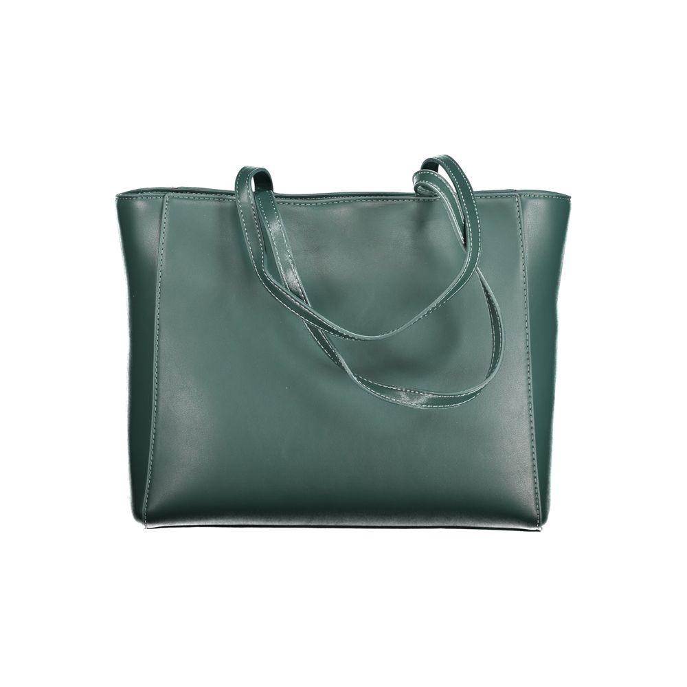 Valentino Bags Grüne Polyethylen-Handtasche