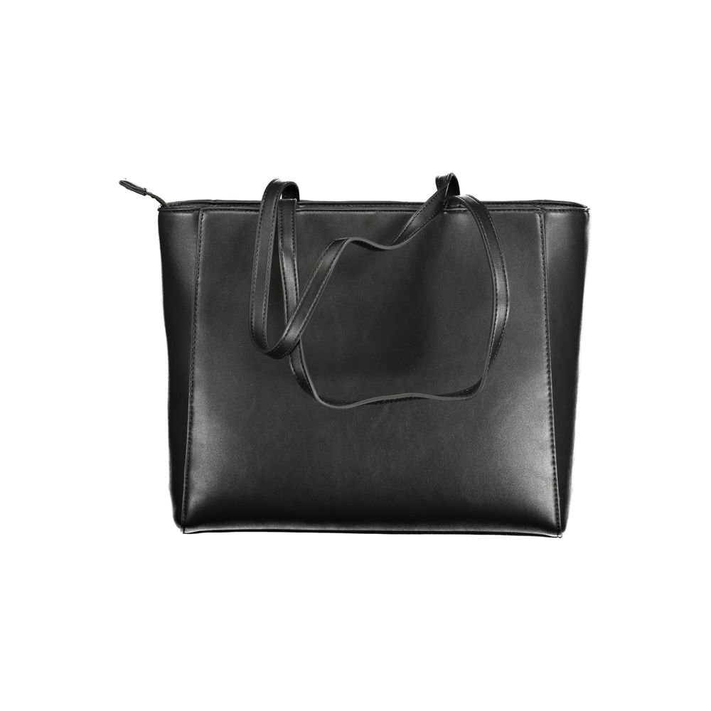 Valentino Bags Schwarze Polyethylen-Handtasche