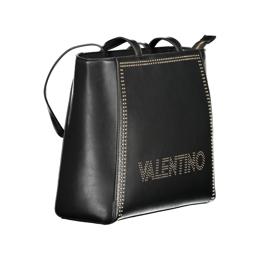 Valentino Bags Schwarze Polyethylen-Handtasche