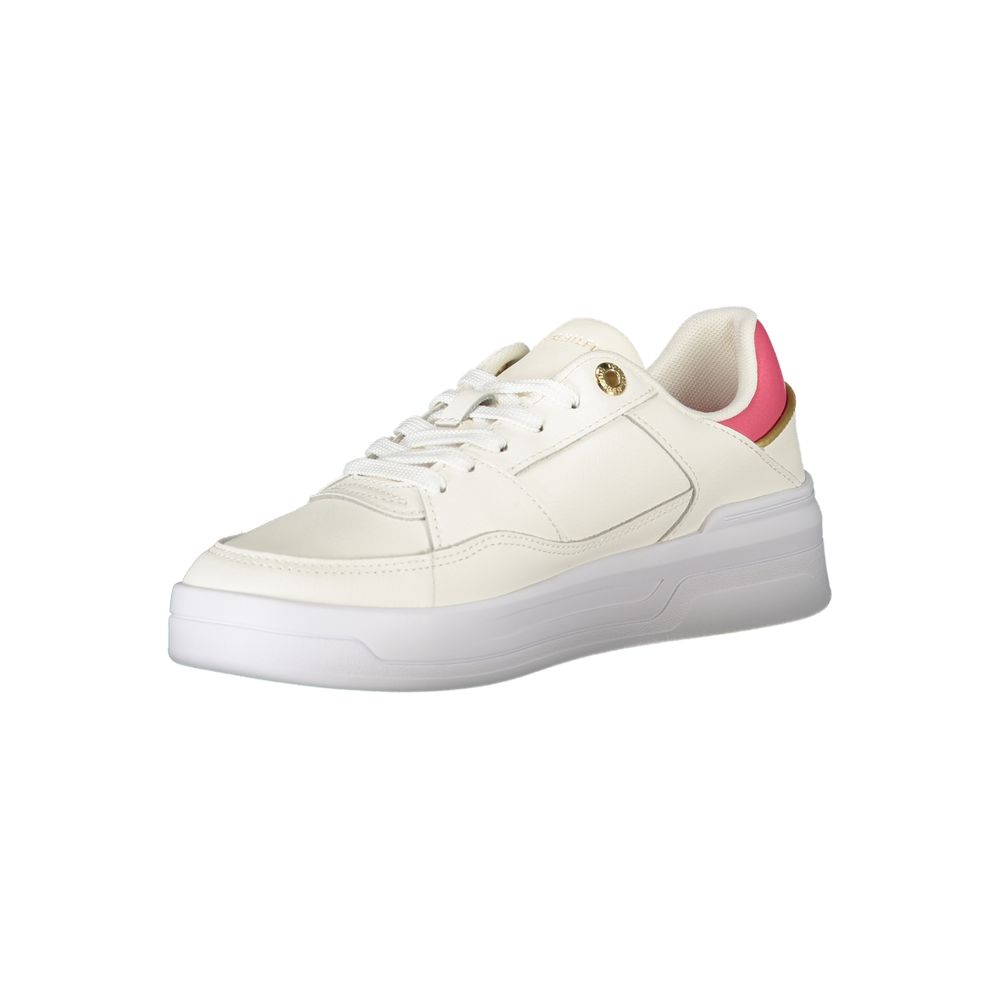 Tommy Hilfiger Sneaker aus weißem Polyester