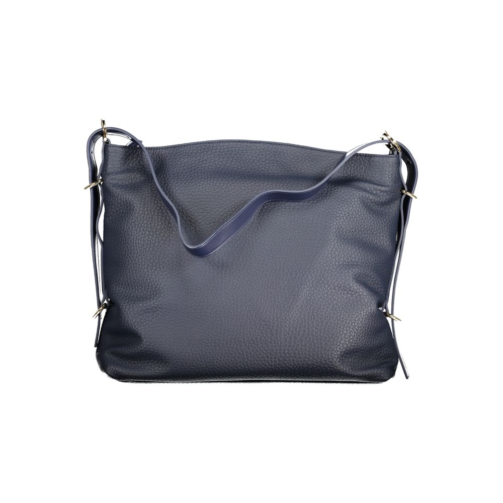 Valentino Bags Blaue Polyethylen-Handtasche