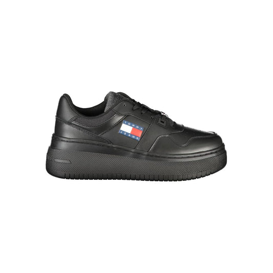 Tommy Hilfiger Schwarzer Polyester Sneaker