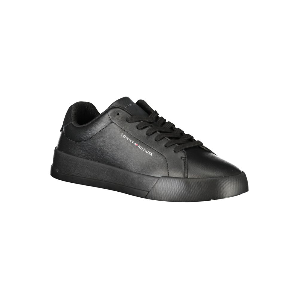 Tommy Hilfiger Schwarzer Polyester Sneaker