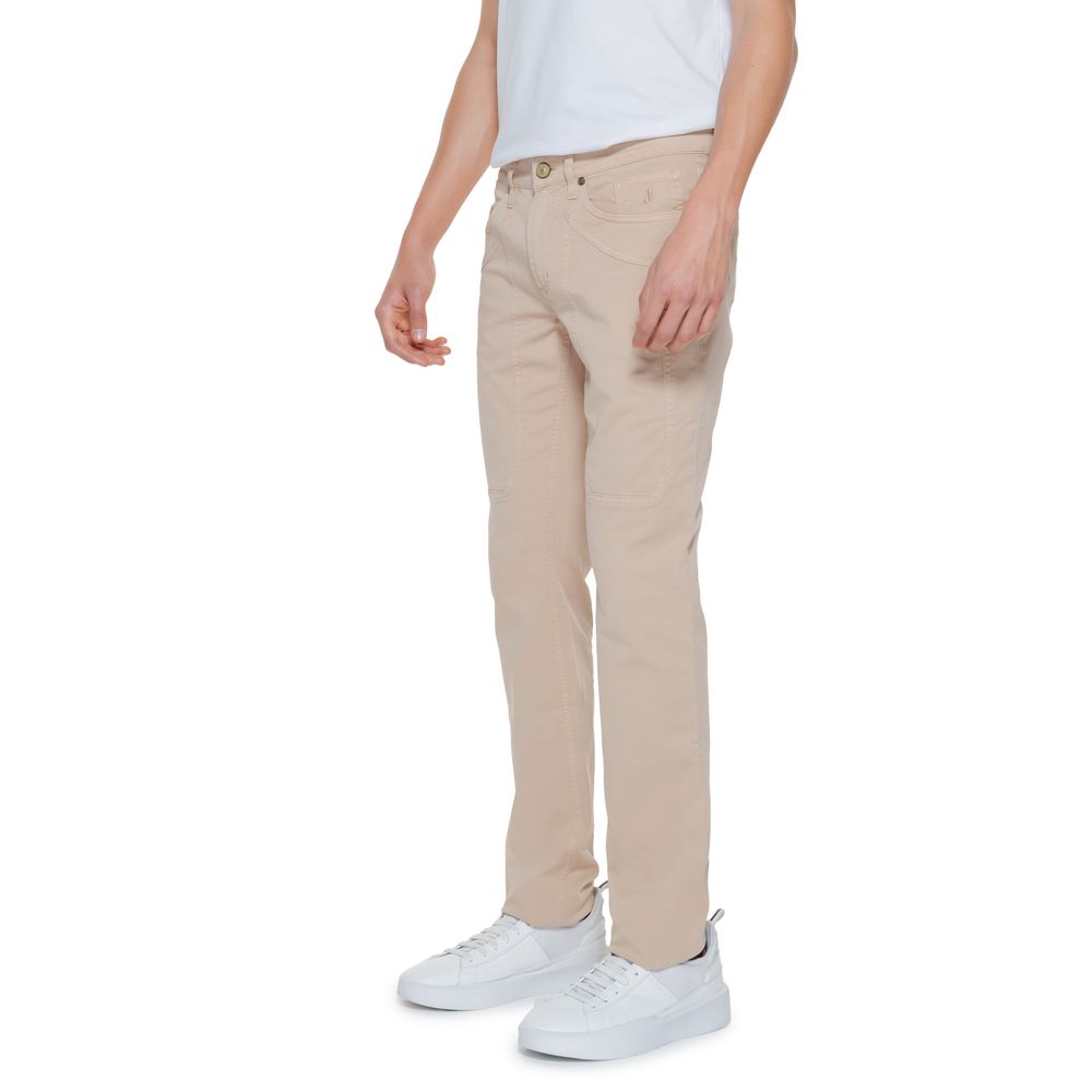 Jeckerson Beige Baumwolljeans & Hose