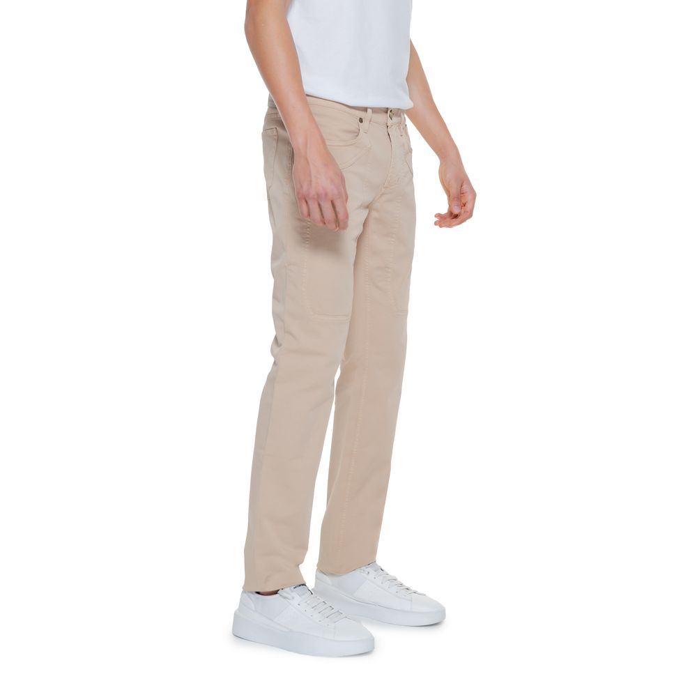 Jeckerson Beige Baumwolljeans & Hose