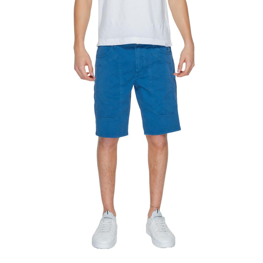 Jeckerson Blaue Baumwollshorts