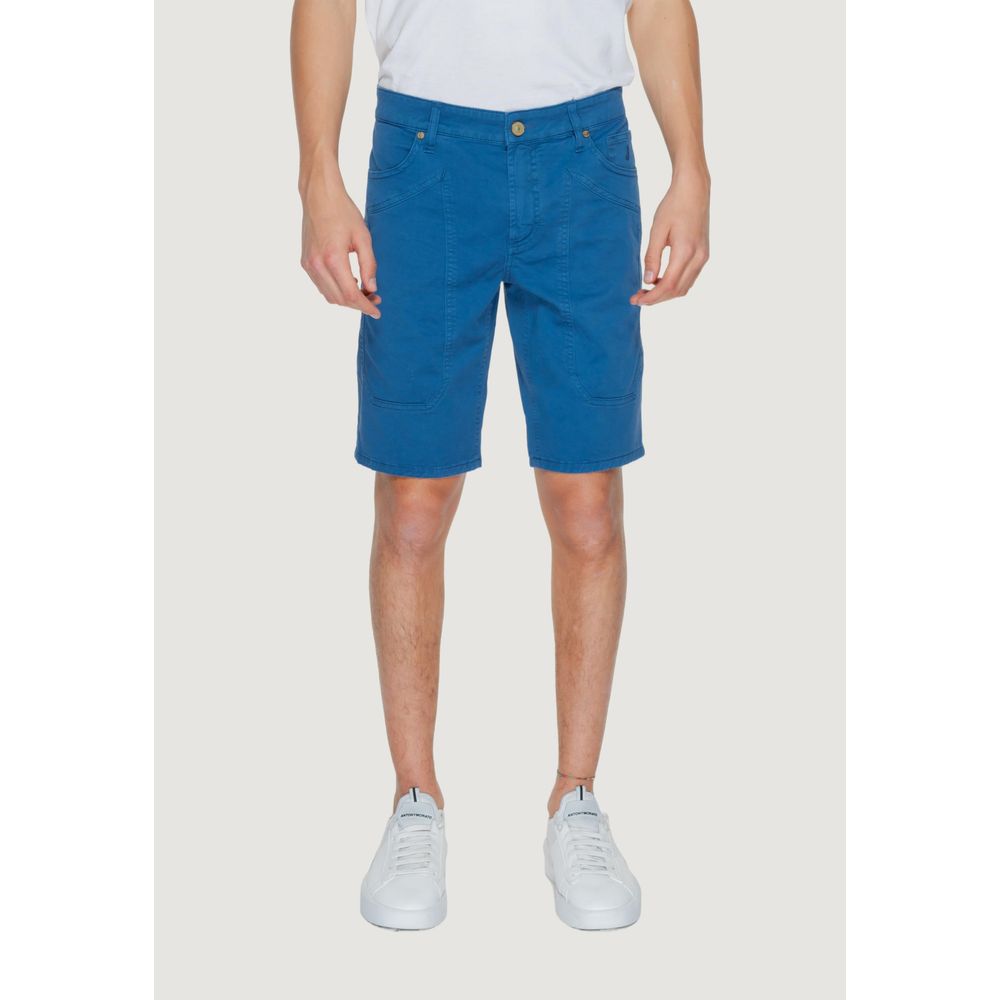 Jeckerson Blaue Baumwollshorts