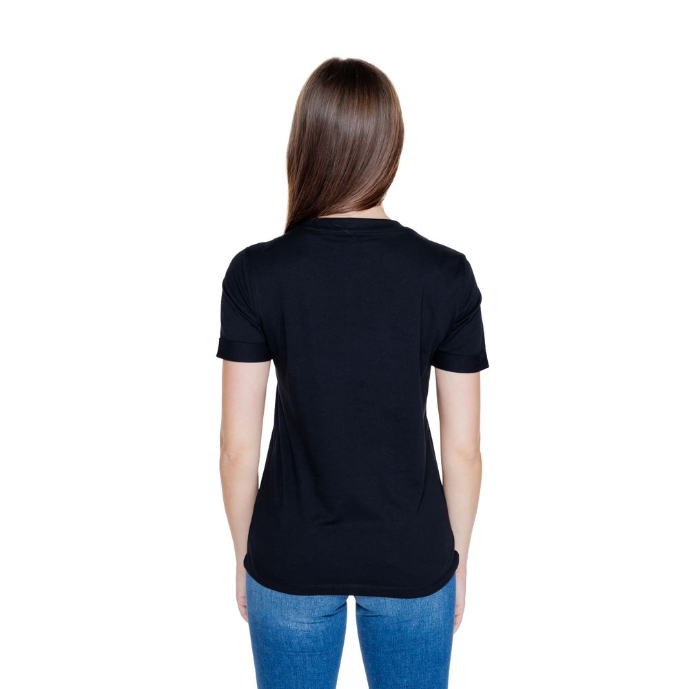 Guess Schwarze Baumwolle Tops & T-Shirt