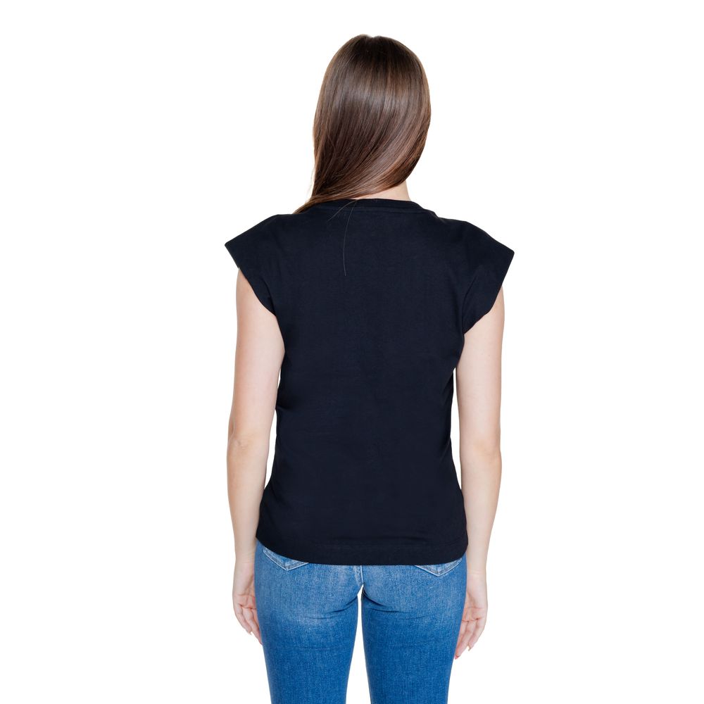 Guess Schwarze Baumwolle Tops & T-Shirt