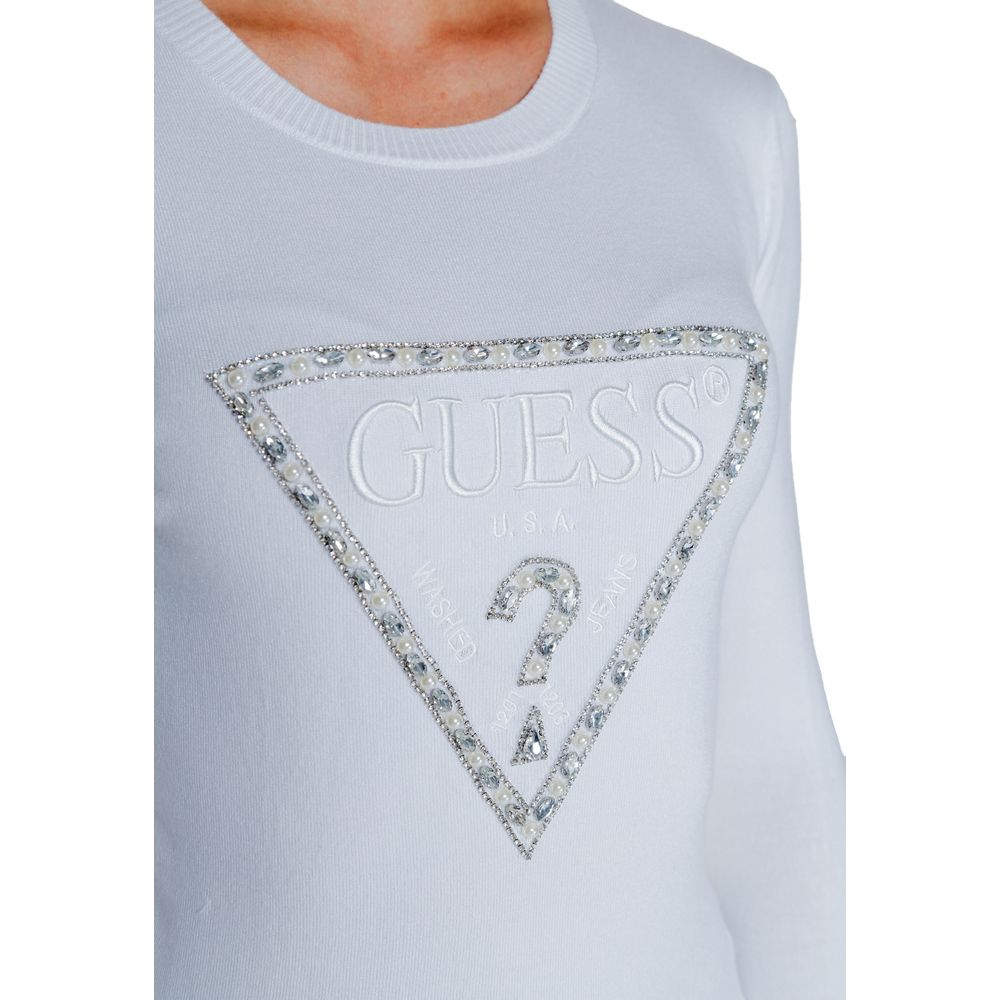 Guess Weiße Viskose-Oberteile & T-Shirt