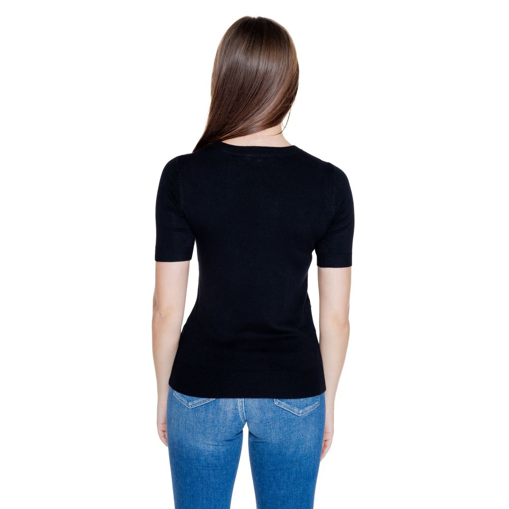 Guess Schwarze Viskose Tops & T-Shirt