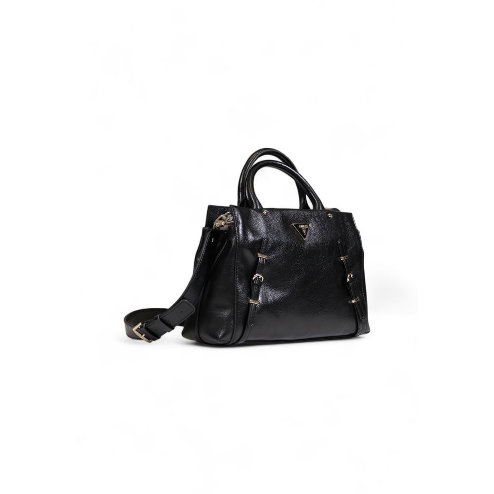 Guess Schwarze Polyethylen-Handtasche