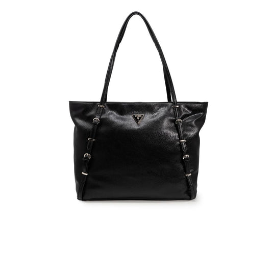 Guess Schwarze Polyethylen-Handtasche