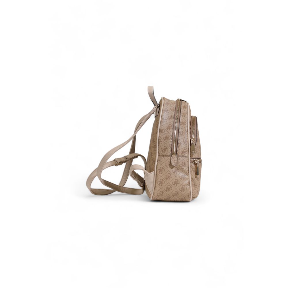 Guess Beige Polyethylen-Rucksack