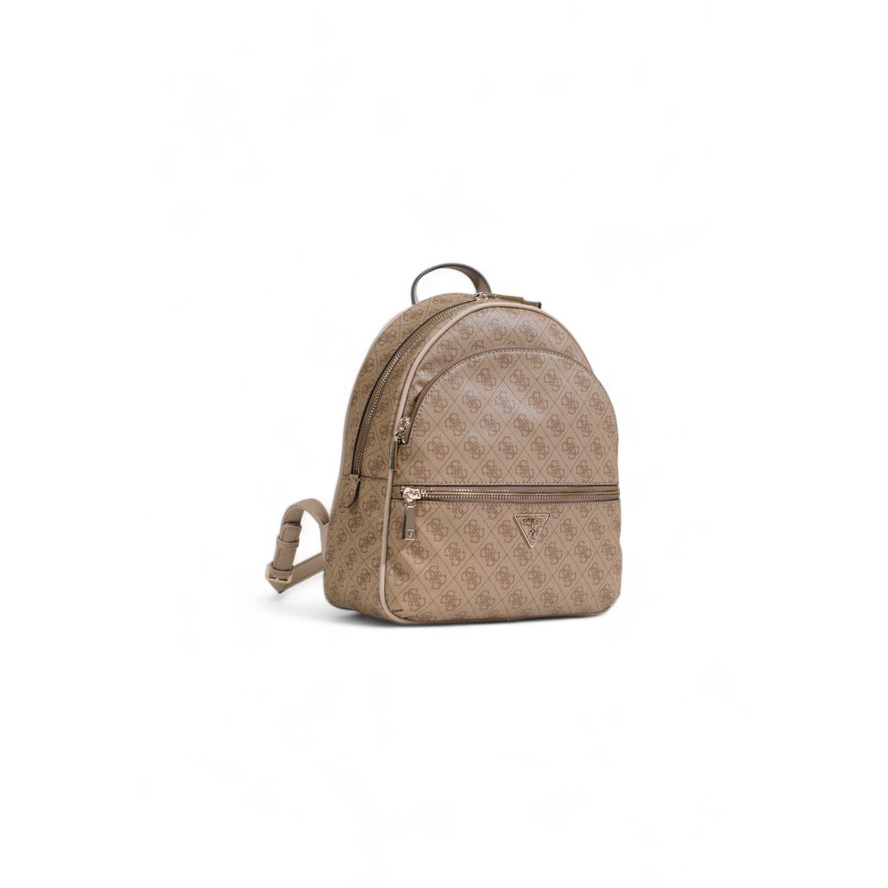 Guess Beige Polyethylen-Rucksack