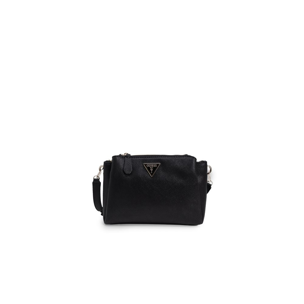 Guess Schwarze Polyethylen-Handtasche