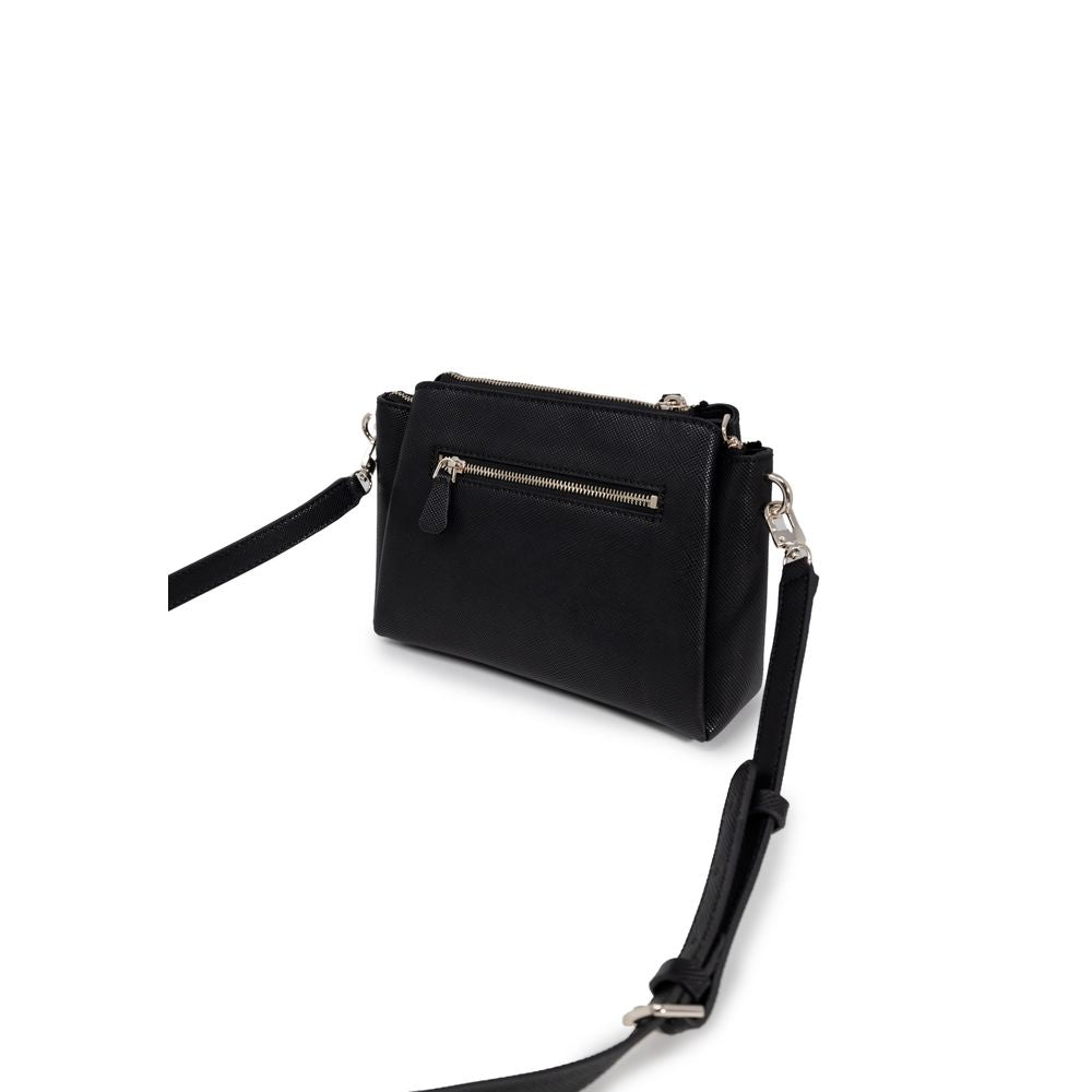 Guess Schwarze Polyethylen-Handtasche