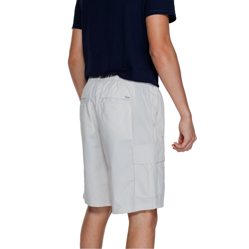 Jack Jones Beigefarbene Baumwollshorts