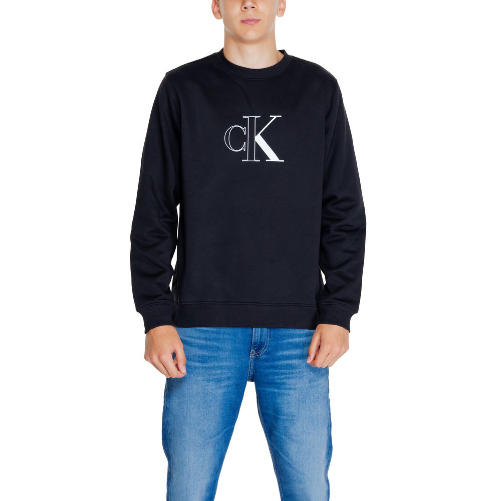 Calvin Klein Jeans Schwarzer Polyester-Pullover