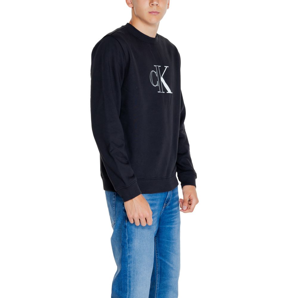 Calvin Klein Jeans Schwarzer Polyester-Pullover