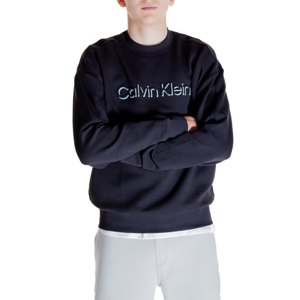 Calvin Klein Schwarzer Baumwollpullover