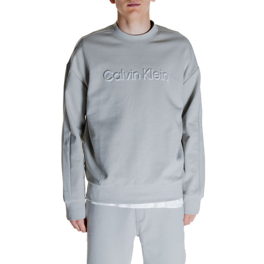 Calvin Klein Grauer Baumwollpullover