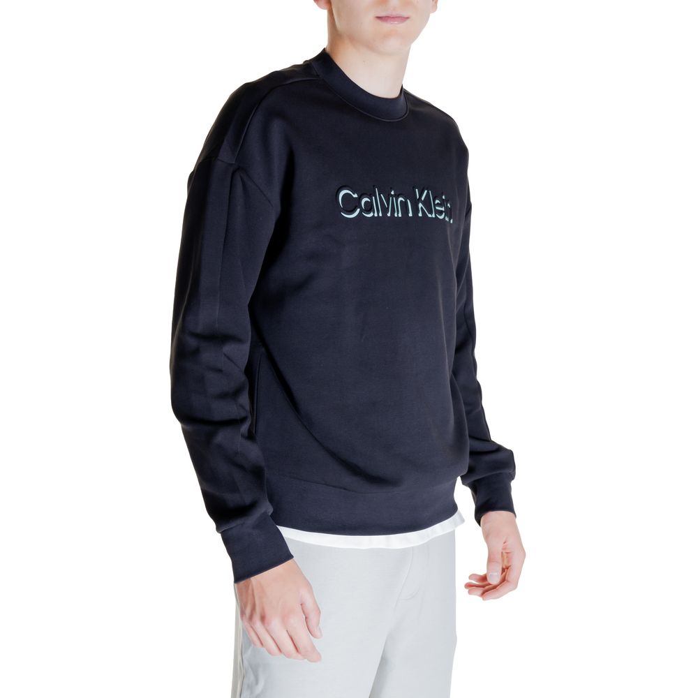 Calvin Klein Schwarzer Baumwollpullover