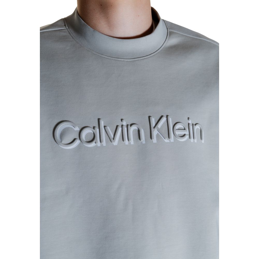 Calvin Klein Grauer Baumwollpullover