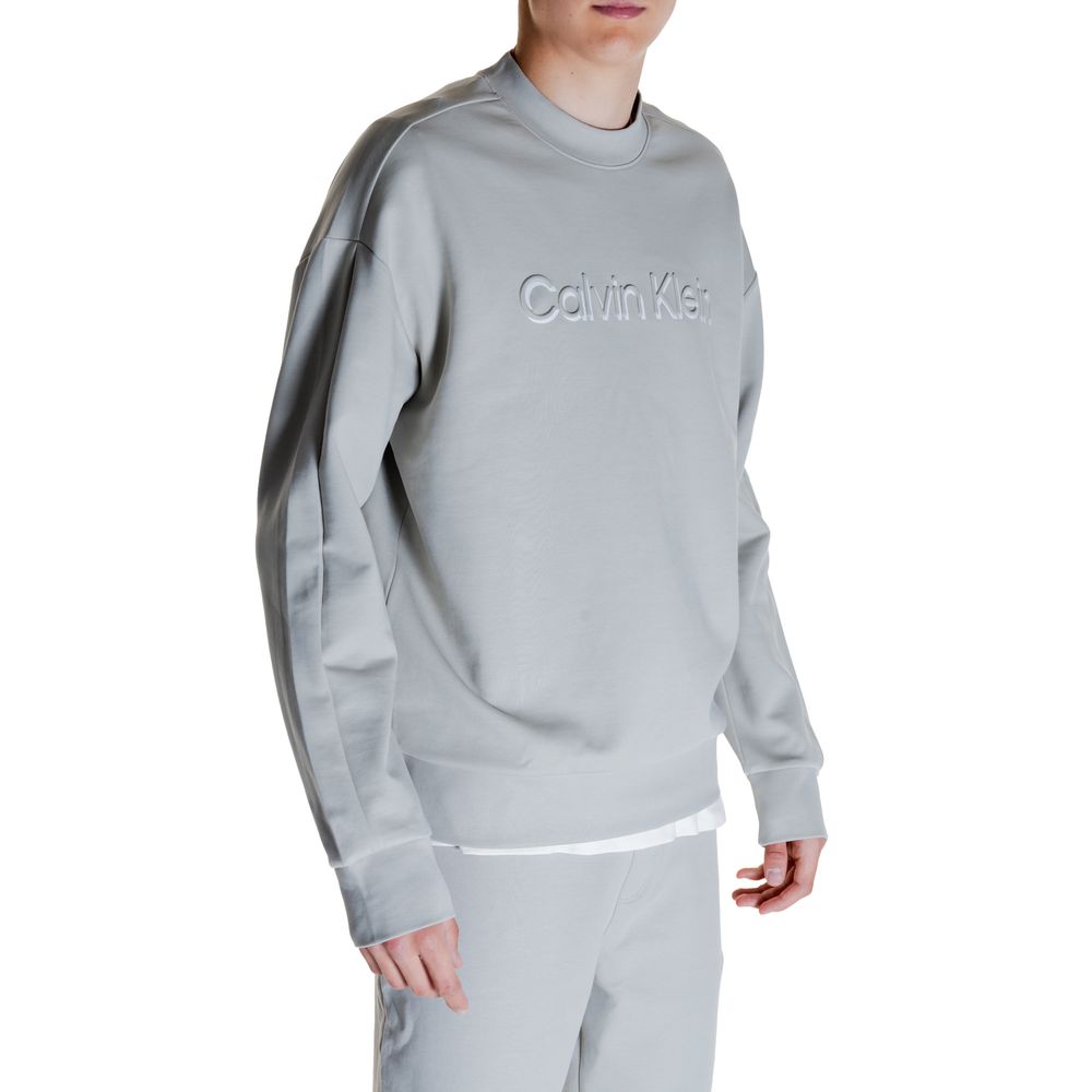 Calvin Klein Grauer Baumwollpullover