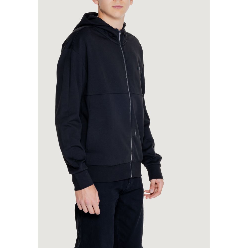 Calvin Klein Schwarzer Baumwollpullover