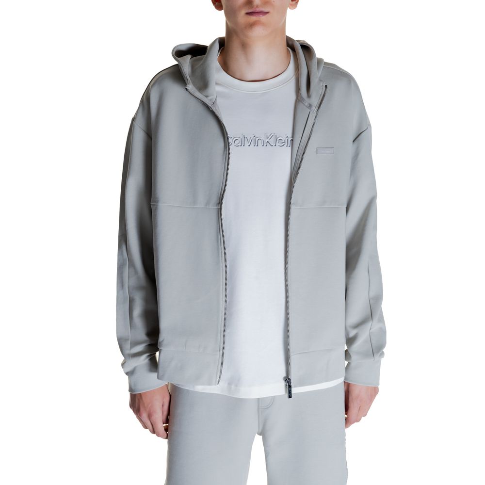 Calvin Klein Grauer Baumwollpullover