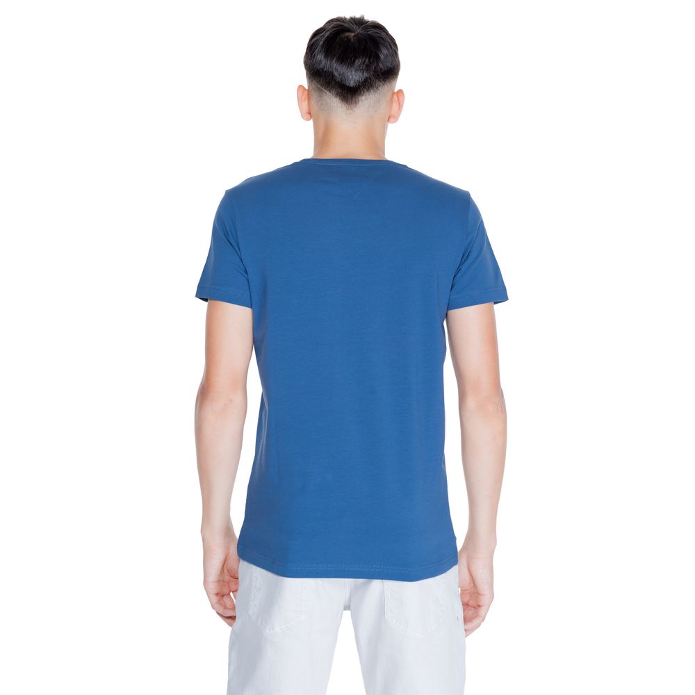 Tommy Hilfiger T-Shirt aus blauer Baumwolle