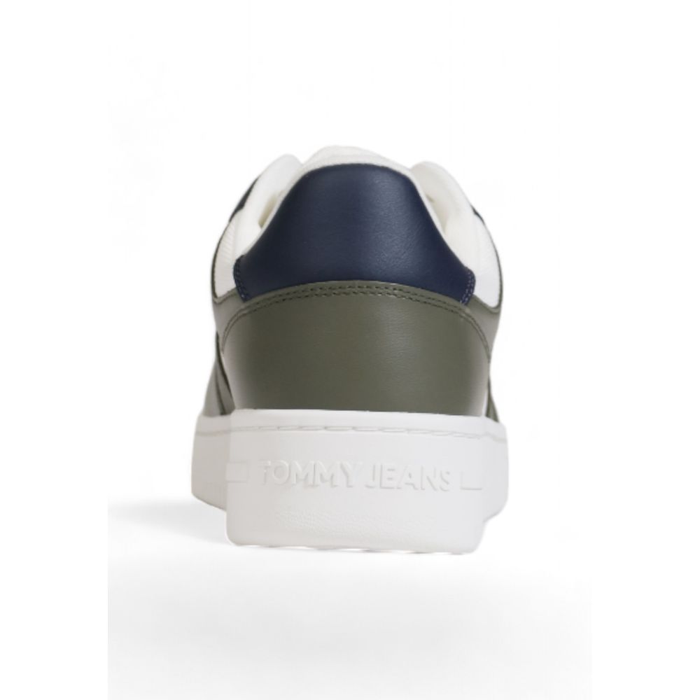 Tommy Hilfiger Grüner Leder-Sneaker