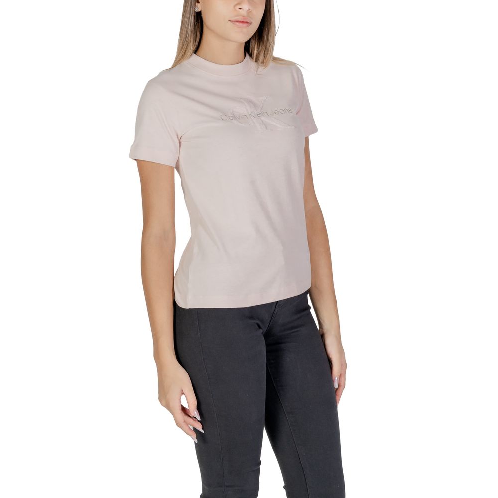 Calvin Klein Jeans Rosa Baumwolle Tops & T-Shirt