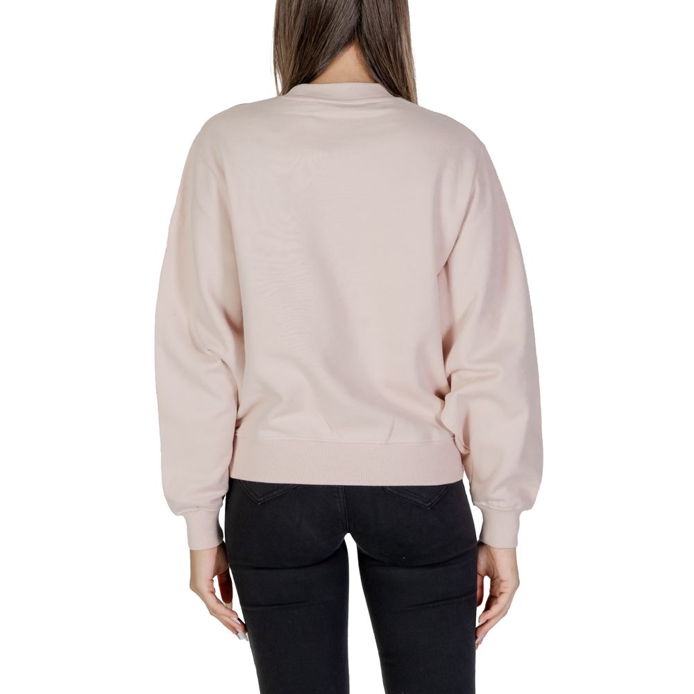 Calvin Klein Jeans Orangefarbener Baumwollpullover