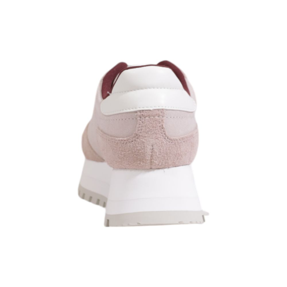 Calvin Klein Lila Leder Sneaker