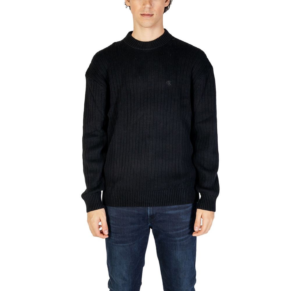 Calvin Klein Jeans Schwarzer Baumwollpullover