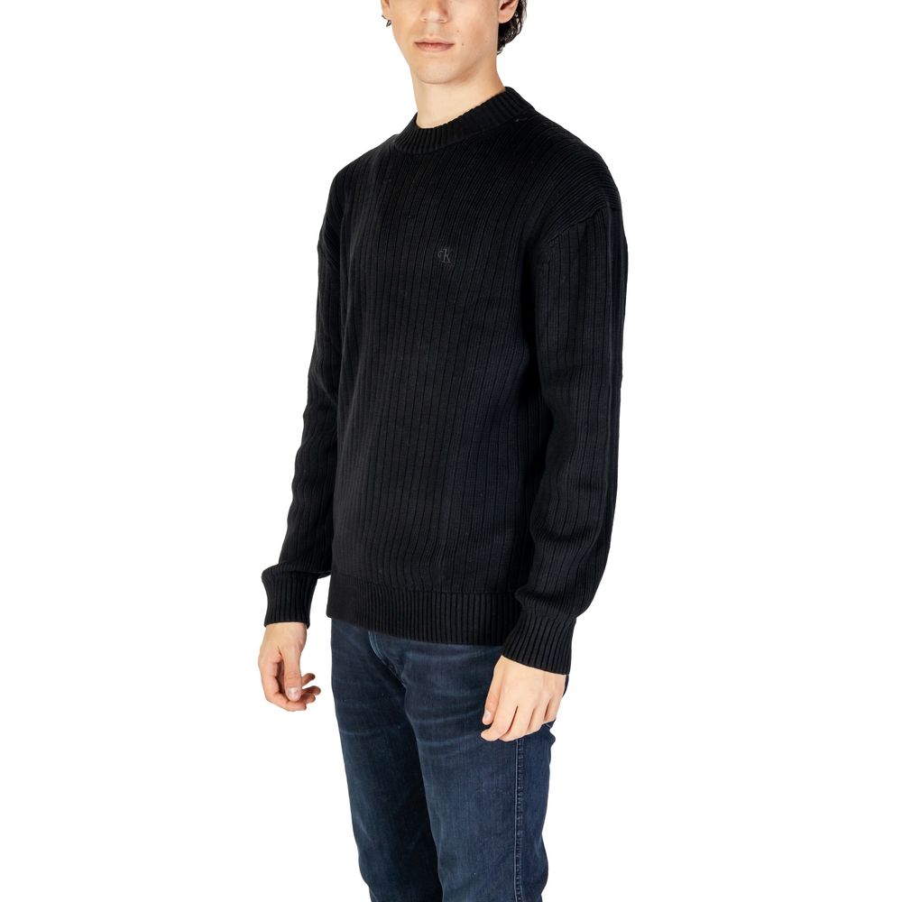 Calvin Klein Jeans Schwarzer Baumwollpullover