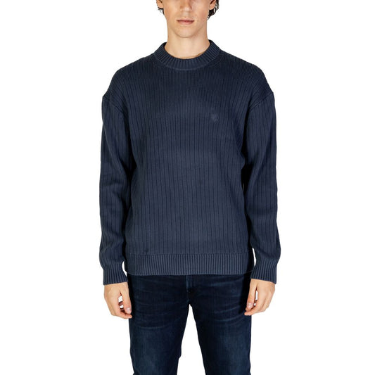 Calvin Klein Jeans Blauer Baumwollpullover