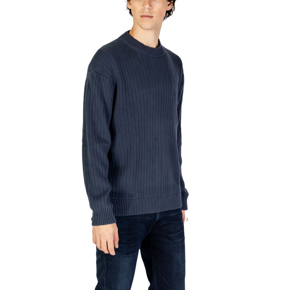 Calvin Klein Jeans Blauer Baumwollpullover