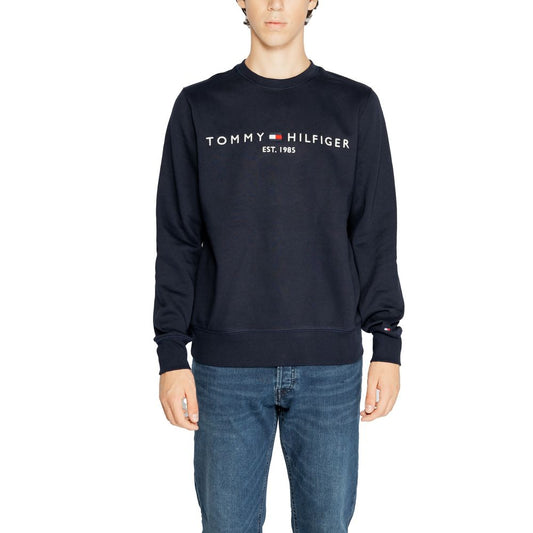 Tommy Hilfiger Blauer Pullover aus Bio-Baumwolle