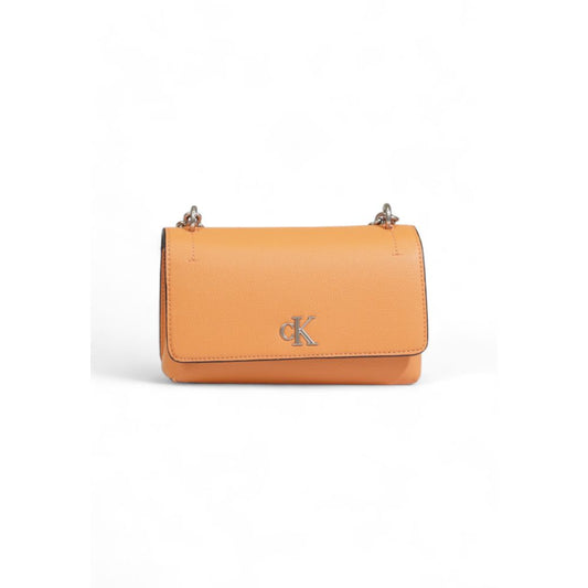 Calvin Klein Jeans Orange Handtasche aus recyceltem Polyester