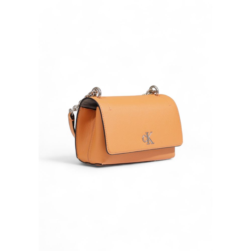 Calvin Klein Jeans Orange Handtasche aus recyceltem Polyester