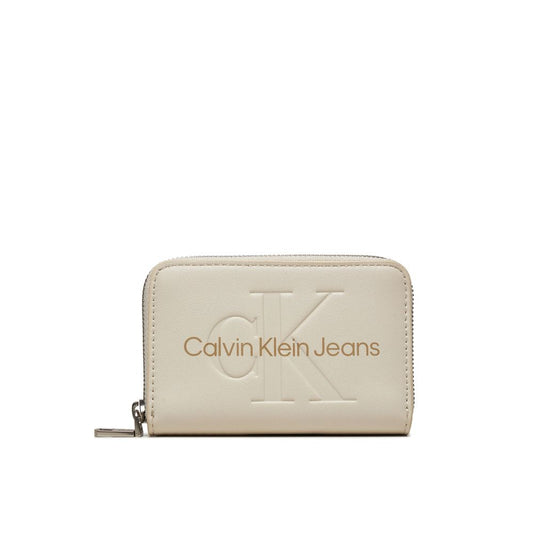 Calvin Klein Jeans Beige Polyethylen Brieftasche