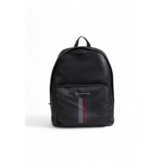 Tommy Hilfiger Schwarzer Polyethylen-Rucksack