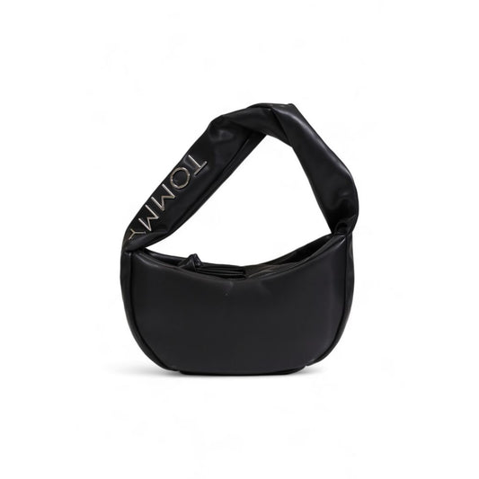 Tommy Hilfiger Schwarze Polyethylen-Handtasche